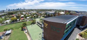 Villanova College Aerial view